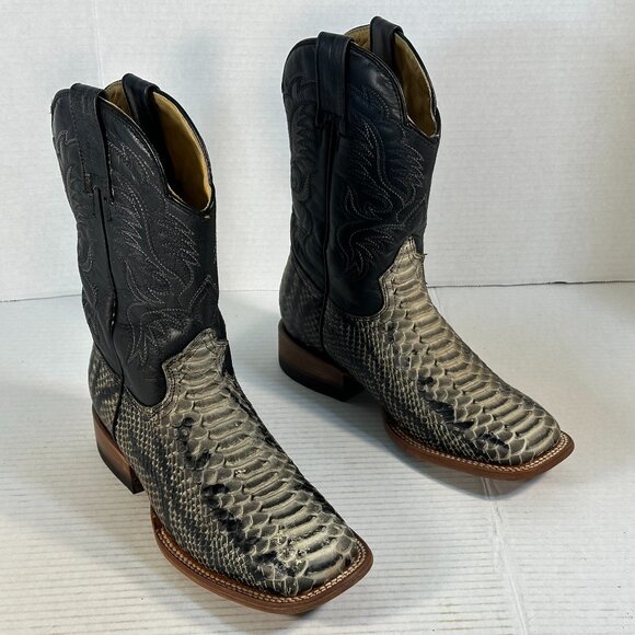 Authentic Python Boots L-7 M-6.5 - Picture 1 of 16